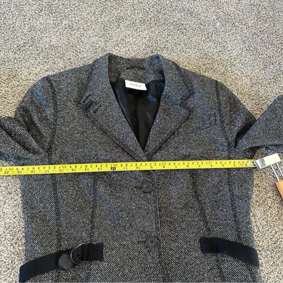 Akris Punto Wool And Silk Blend Blazer Jacket Size 8 - Picture 11 of 14